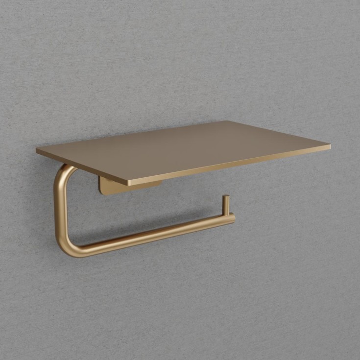 Scandtap Style toiletrulleholder, børstet messsing