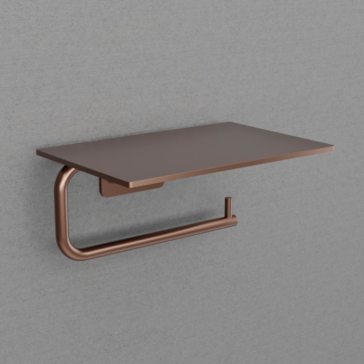 Scandtap Style toiletrulleholder, børstet kobber
