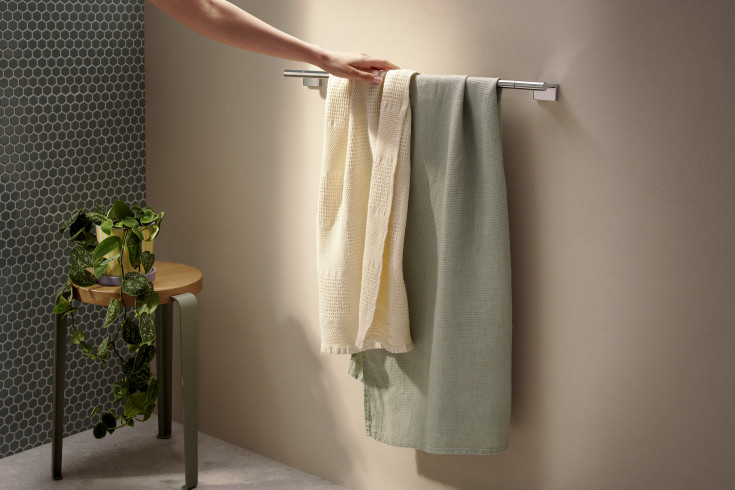 Hansgrohe AddStoris håndklædestang, 66,1 cm, krom