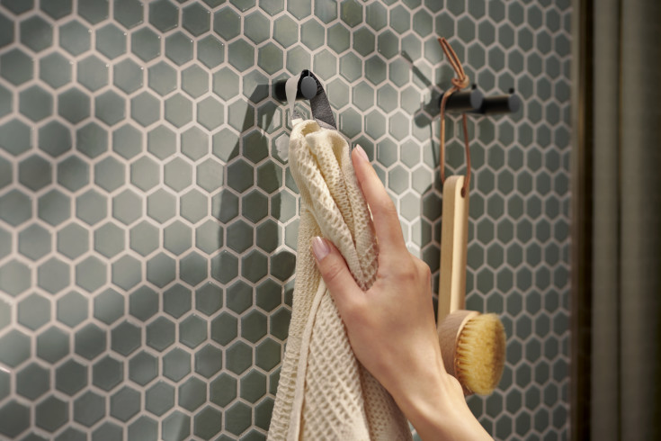 Hansgrohe AddStoris S håndklædekrog, mat sort