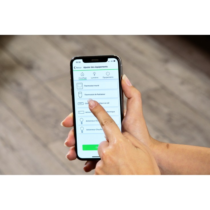 Schneider Electric Wiser trådløs gulvvarmestyrring