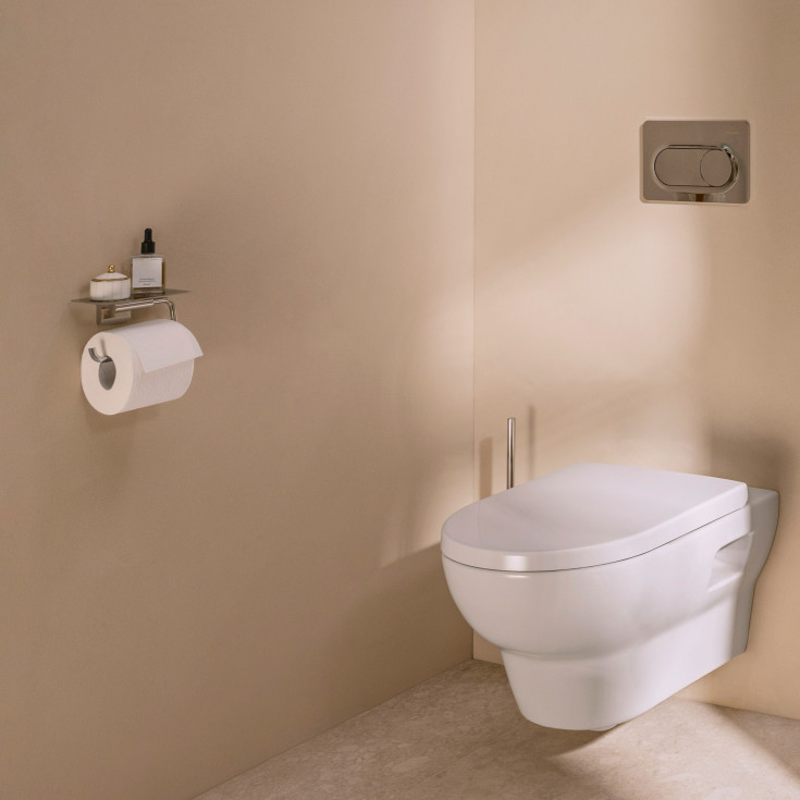 Hansgrohe AddStoris toiletrulleholder, krom
