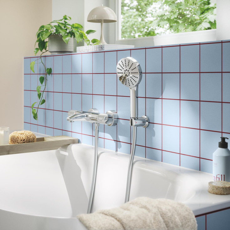 Grohe Vitalio Joy+ 120 håndbruser, vandbesparende, krom