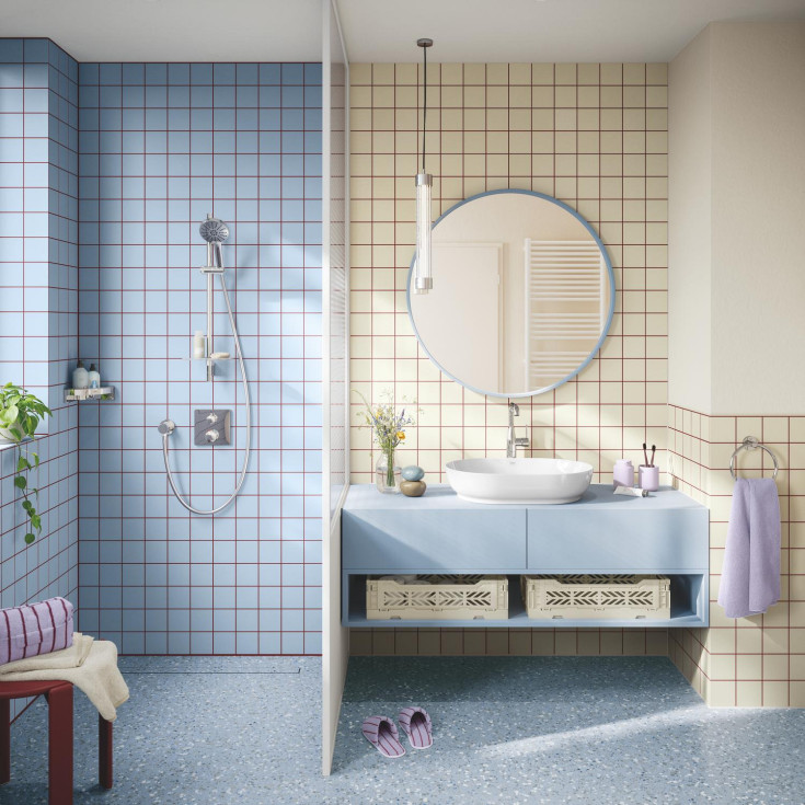 Grohe Vitalio Joy+ 120 hånddusj, vannbesparende, krom