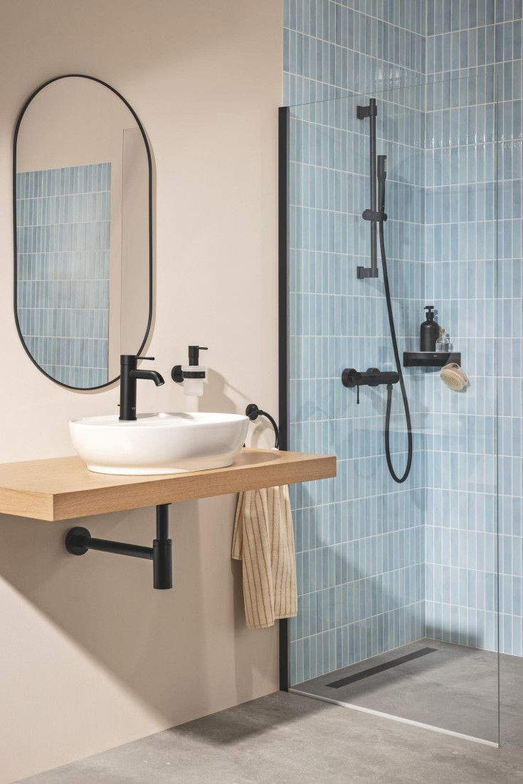 Grohe Euphoria Cosmopolitan håndbruser, mat sort