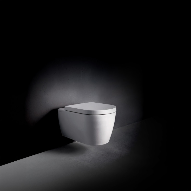 Duravit ME by Starck Hero væghængt toilet, antibakteriel, hvid