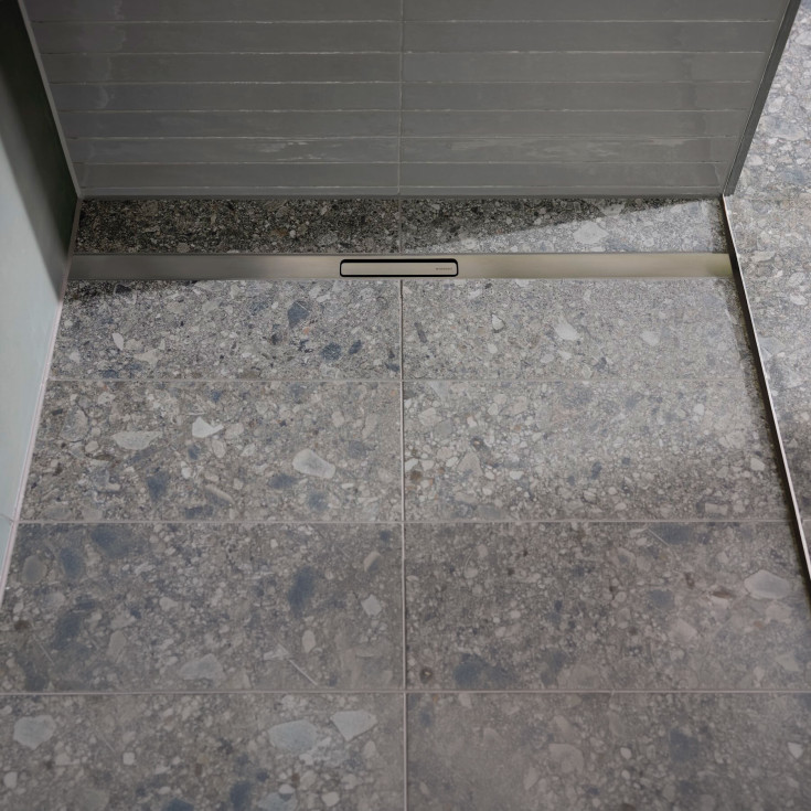 Geberit CleanLine30 afløbsarmatur, 300-1600 mm, fri placering, børstet rustfrit stål