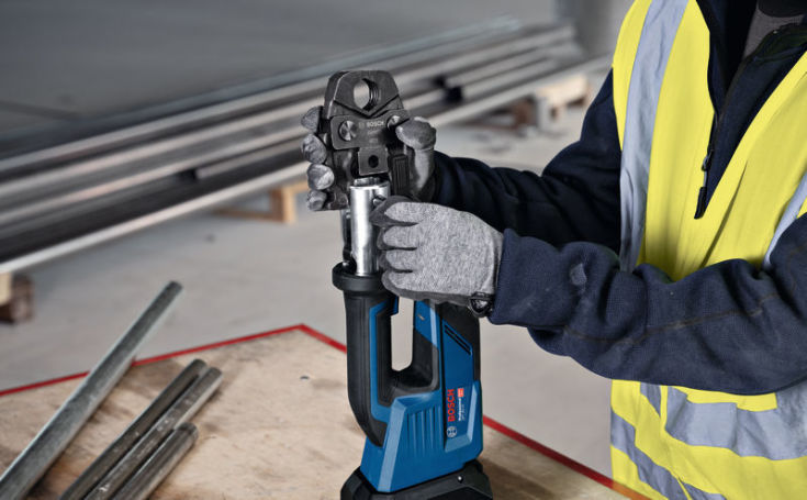Bosch pressværktøj GPT 18V-19, L-BOXX