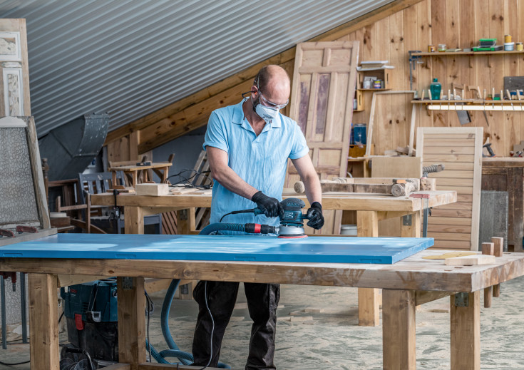 Bosch slibeblad Ø125 mm, K40, 5 stk.