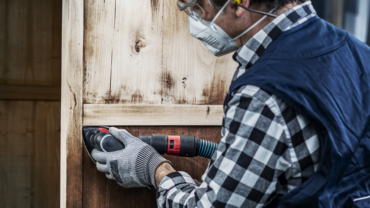 Bosch EXPERT C470 slibepapir, 93 mm, 6-huls, 50 stk. K120