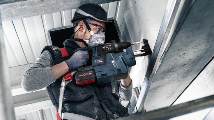 10 stk Bosch 4-skærs hammerbor SDS-plus-5X, 10x50/110 mm
