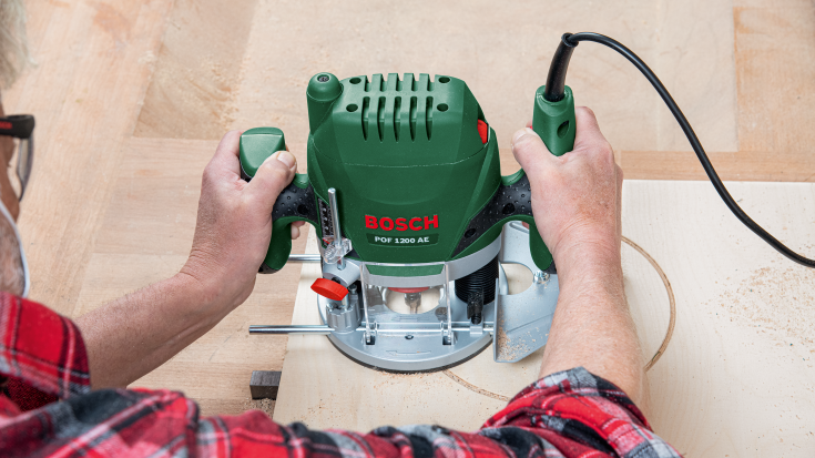 Bosch POF 1200AE handöverfräs, 230V