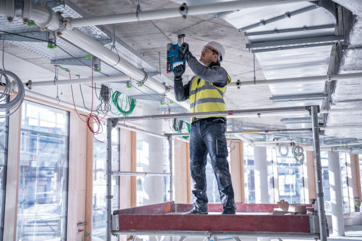 Bosch borehammer GBH 18V-22 GDE 18V-12, solo, L-Boxx