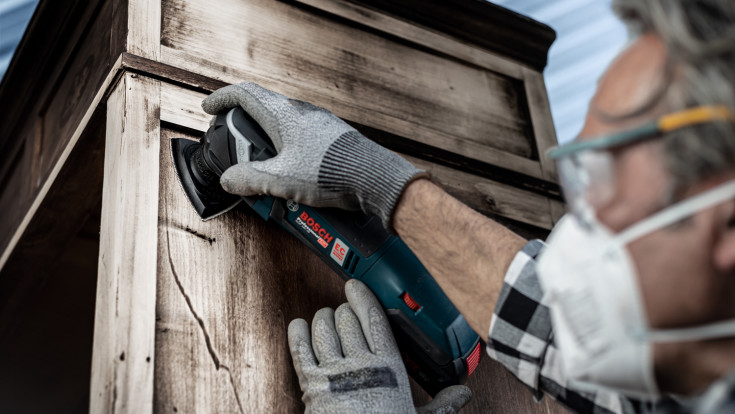 Bosch EXPERT C470 slipepapir, 93 mm, 6-hulls, 50 stk. K120