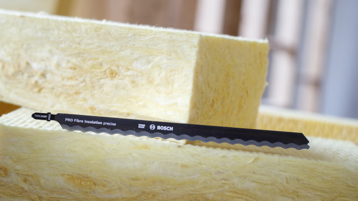 5 stk Bosch stiksavklinge til isoleringsmaterialer
