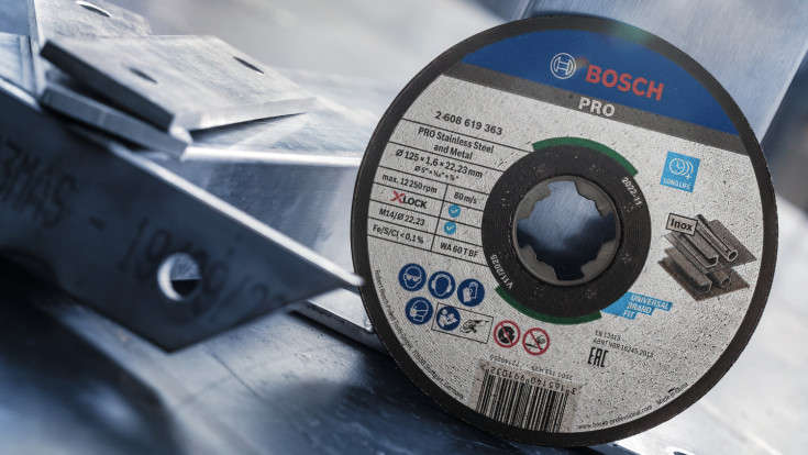 Bosch X-LOCK skæreskive STDI, 125 x 1,6 mm