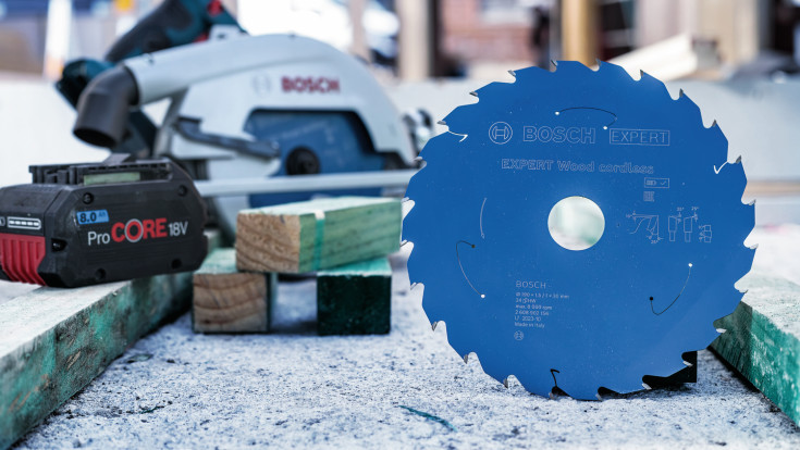 Bosch Expert Wood batteridrevet sagblad, Ø140/20 mm, 42 td.