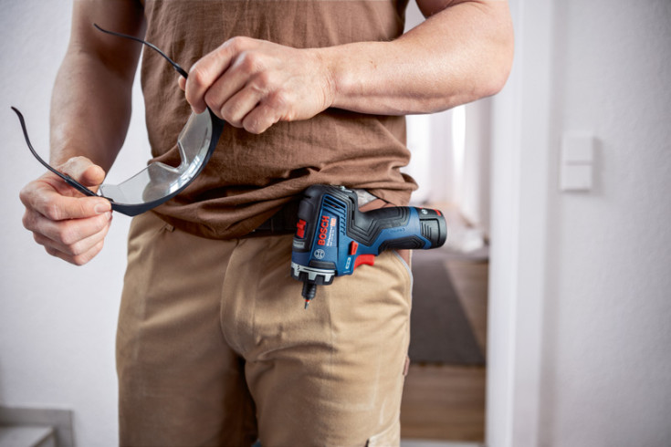 Bosch bor-/skrutrekker GSR 12V-35 HX, 2 x 3,0 Ah