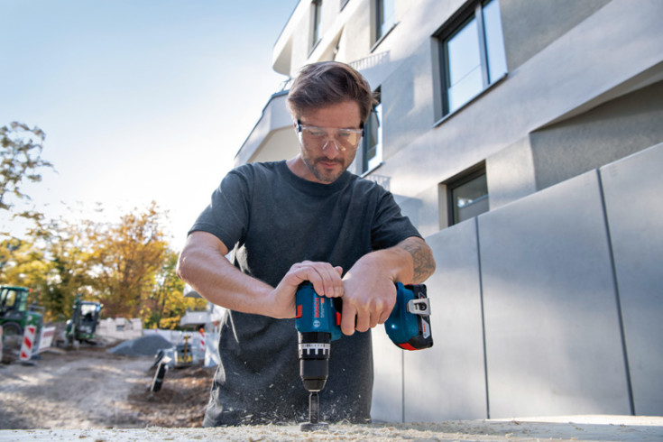 Bosch slagbormaskin GSB 18V-45, solo