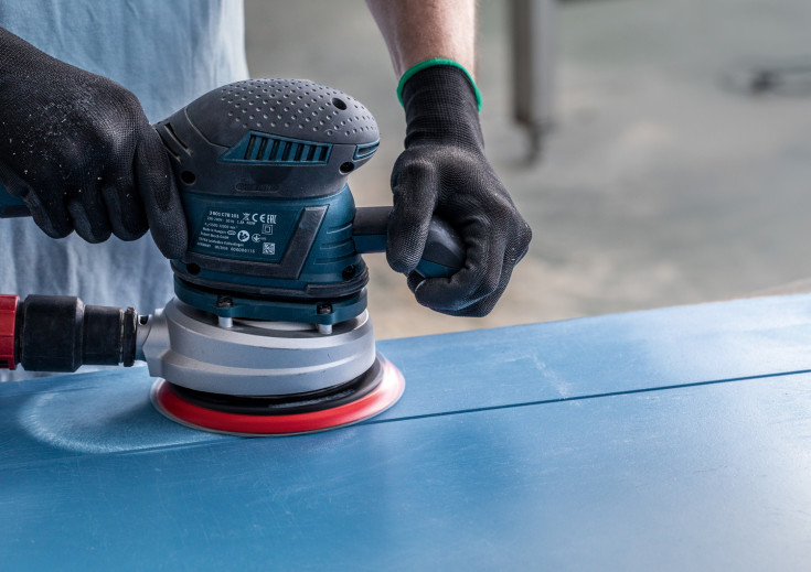 Bosch slibeblad Ø125 mm, K60, 5 stk.