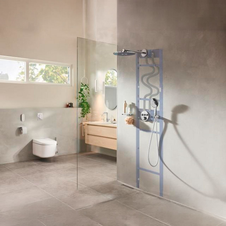 Grohe Rapido Shower Frame Duo bruse-element