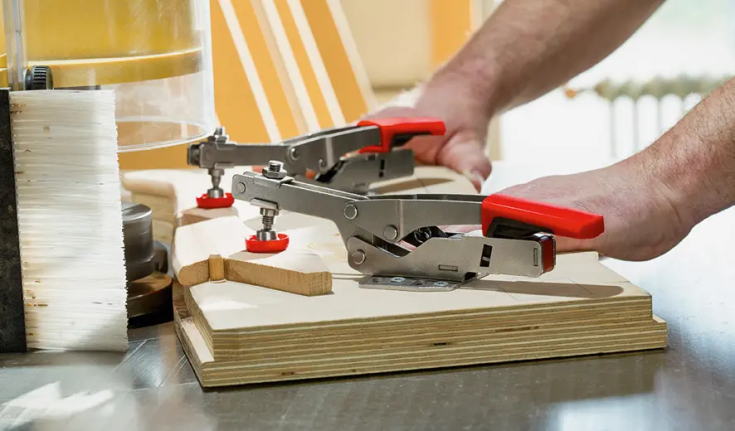 Bessey horisontalspænder, vandret grundpl., STC-HH, 40 mm