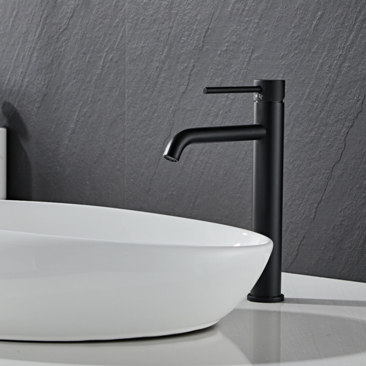 Zen Sanitary Slimline hÄndvaskarmatur, sort