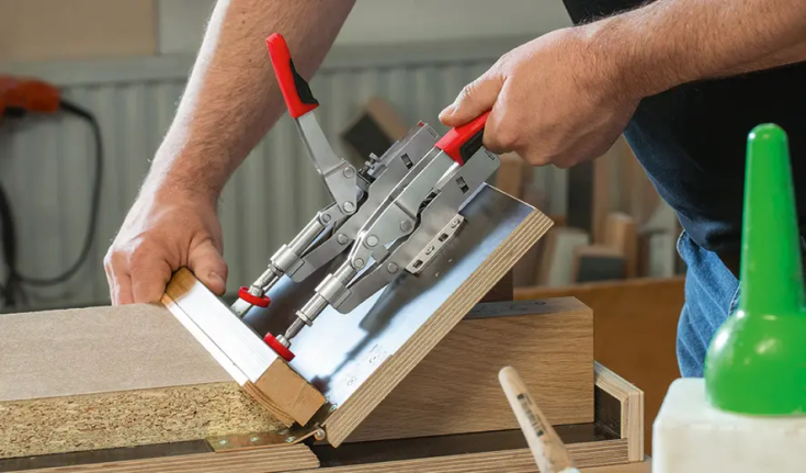 Bessey vertikalspænder, vandret grundpl., STC-IHH, 35 mm