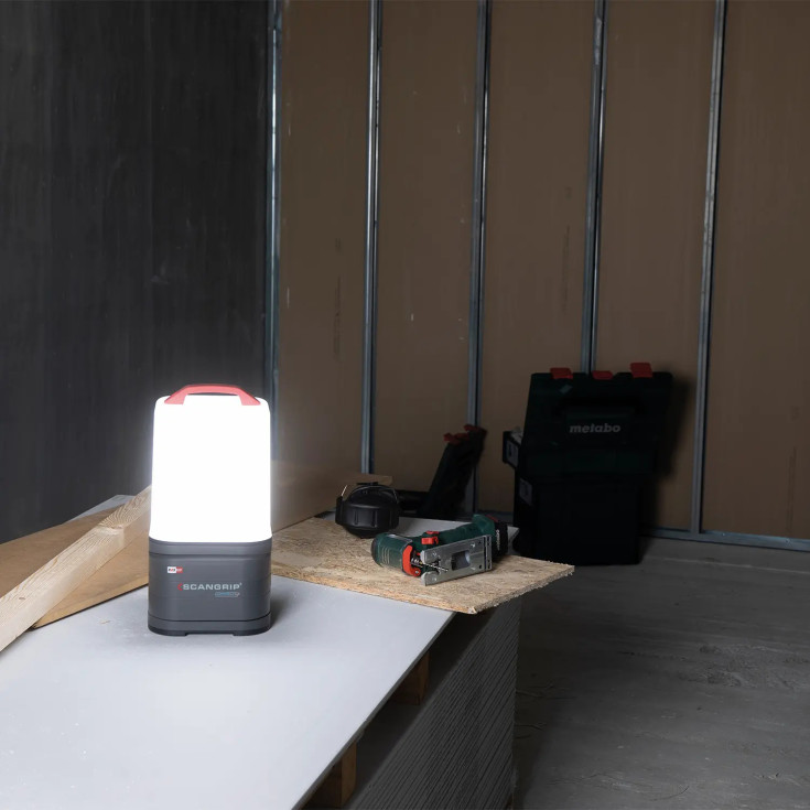 Scangrip Area 10 Connect arbejdslampe, 360°, 10000 lm
