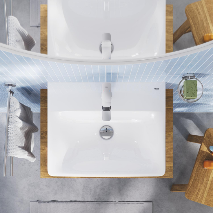 Grohe Euro tvättställ, 55x44 cm, vit