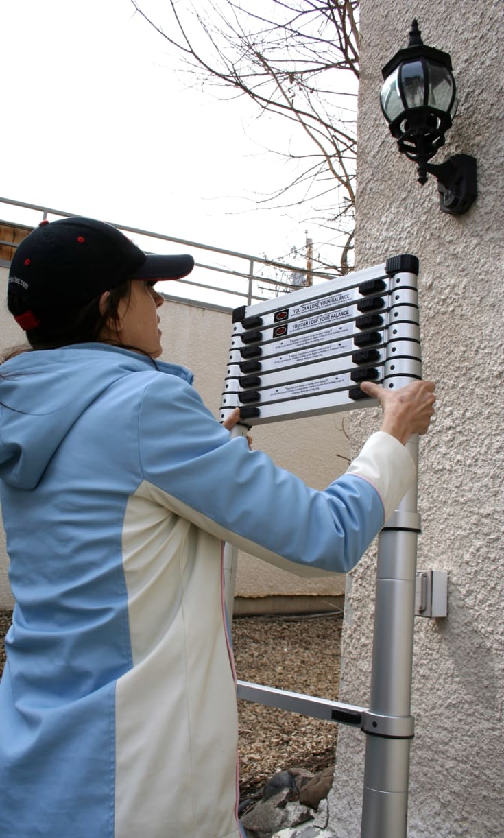 Jumbo teleskopstege 3,2 meter - 11 steg