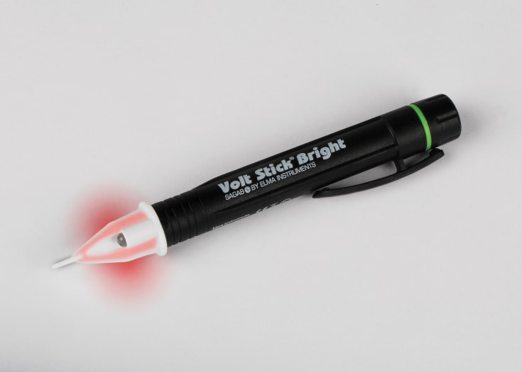 Elma Volt Stick Bright, berøringsfri polsøker, 20-1000V