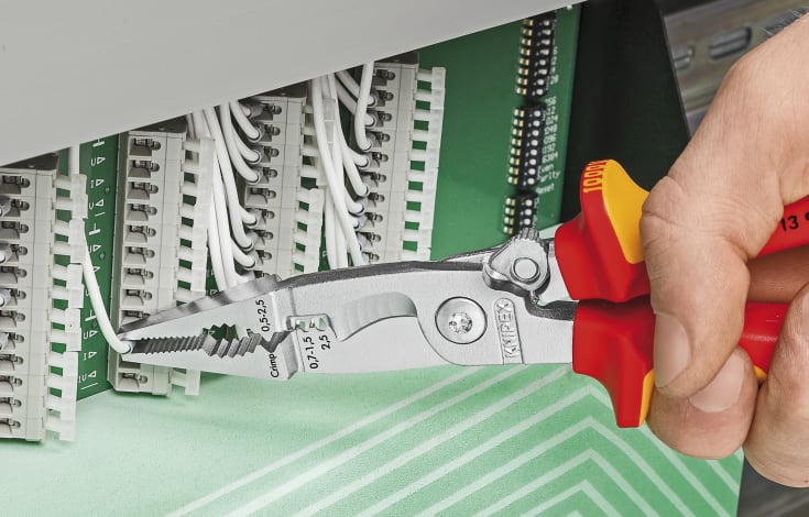 Knipex Elinstallationstång/multifunktionstång 200 mm - 1000 Volt