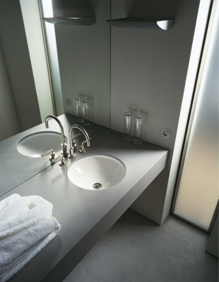 Duravit Architec håndvask, Ø43 cm, hvid