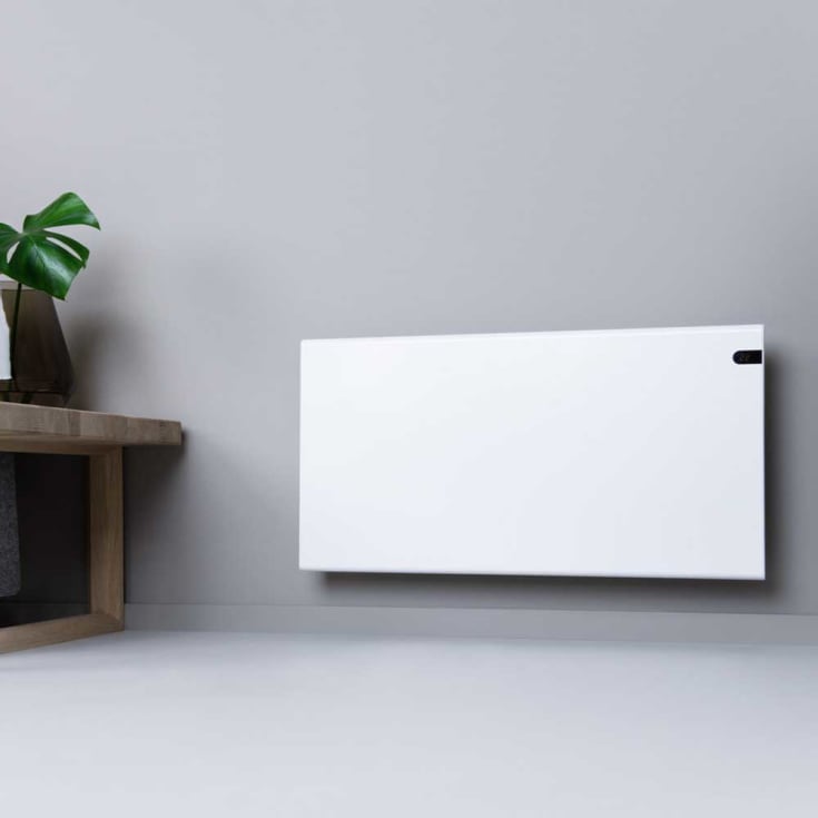 Adax Neo Basic NP el-radiator med termostat 2000W/230V, vit, 30 m²