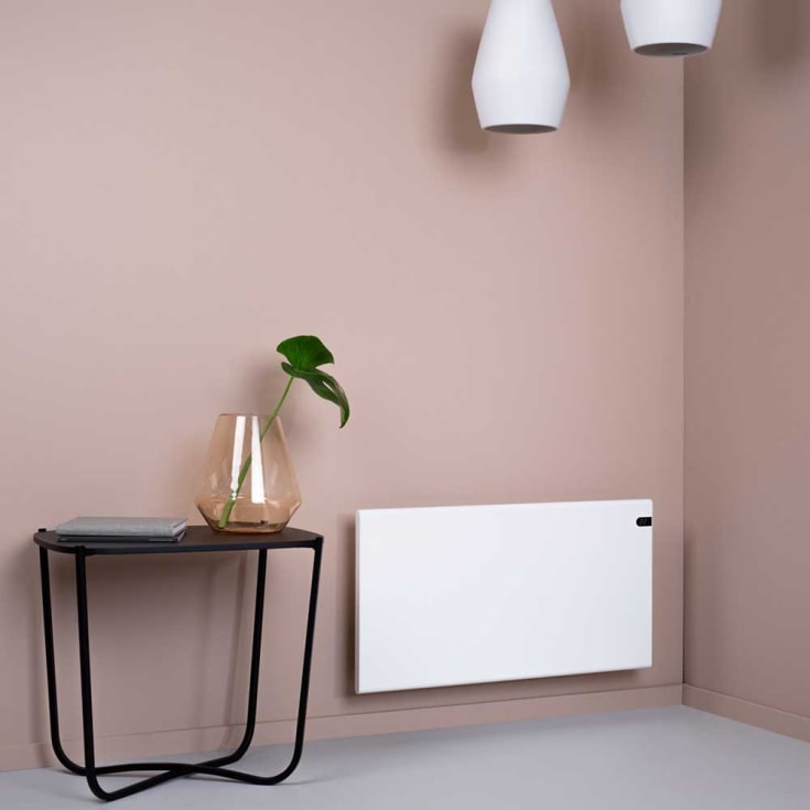 Adax Neo Basic NP el-radiator med termostat 2000W/230V, vit, 30 m²