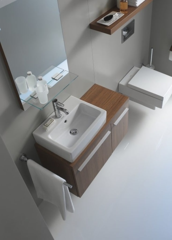 Duravit Vero håndvask, 45x35 cm, hvid
