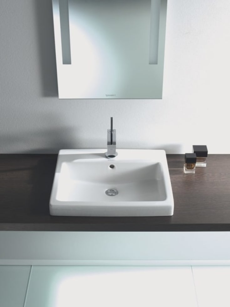 Duravit Vero tvättställ, 55x46 cm, vit