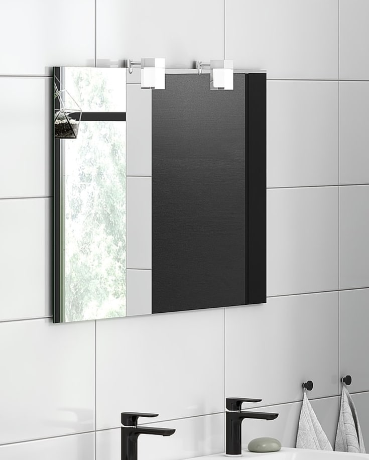 Gustavsberg Artic speil, 100x65 cm