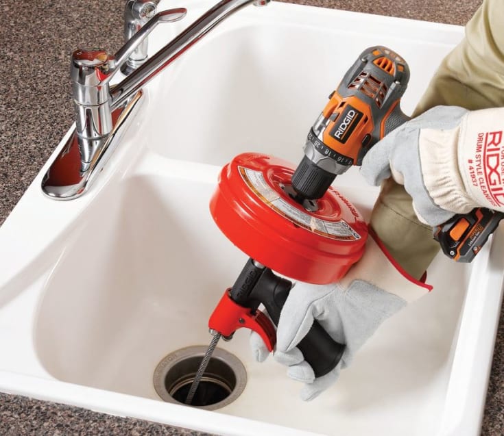 Ridgid Power Spin rensmaskin