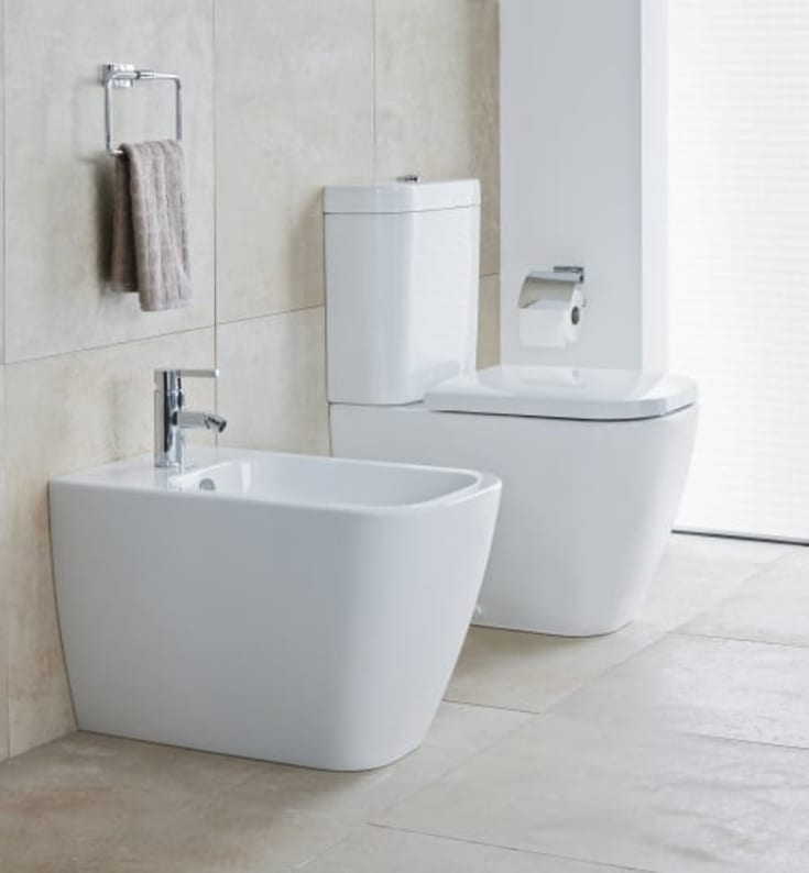 Duravit Happy D.2 toilet, hvid