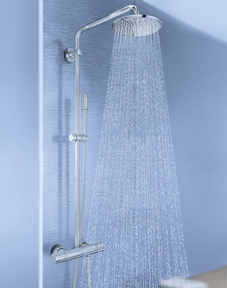 Grohe Rainshower System 210 duschset, krom