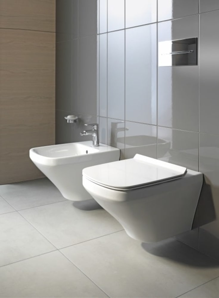 Duravit DuraStyle bidet, vegghengt, hvit