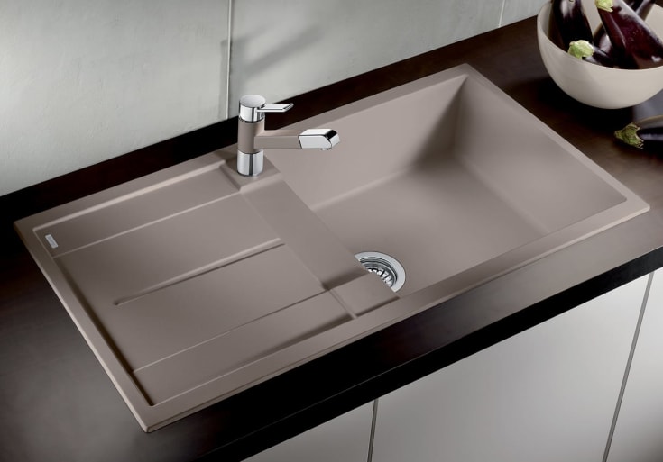Blanco Metra XL 6 S UX kjøkkenvask, 100x50 cm, tartufo