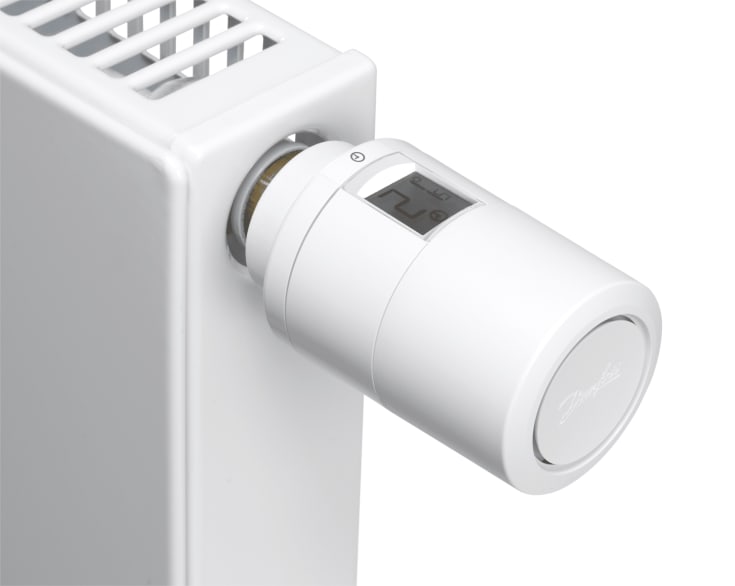 Danfoss Eco 2 termostat til RA, RAVL, RAV, vit