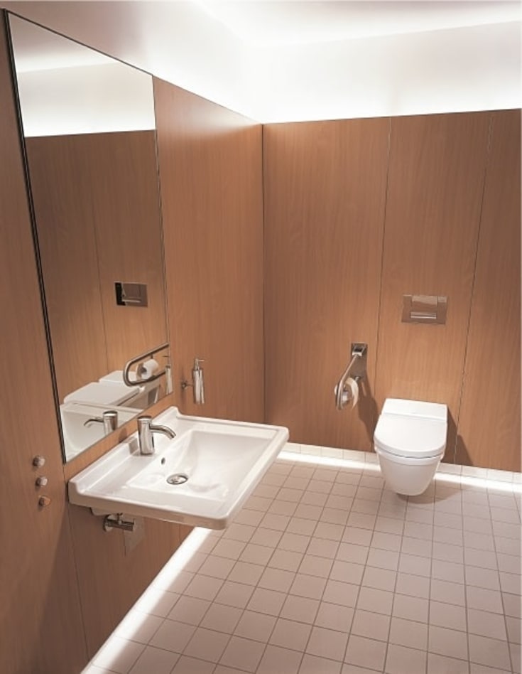 Duravit Starck 3 tvättställ, 70x54,5 cm, vit