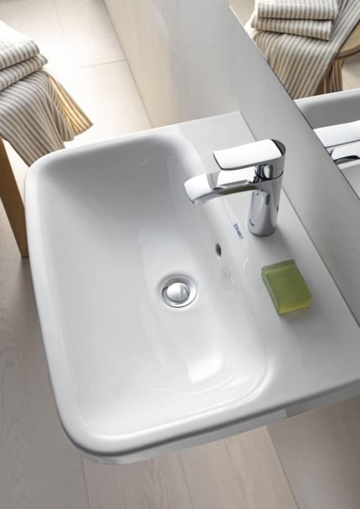 Duravit Durastyle vegghengt servant, 60x44 cm, hvit