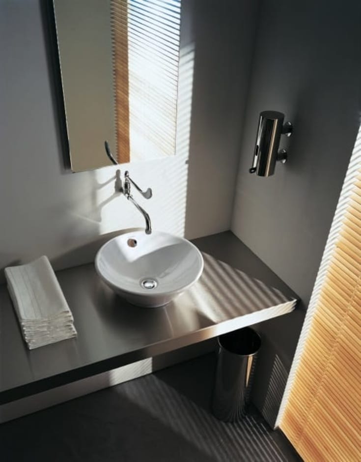 Duravit Starck 1 toppmontert servant, Ø53 cm, hvit