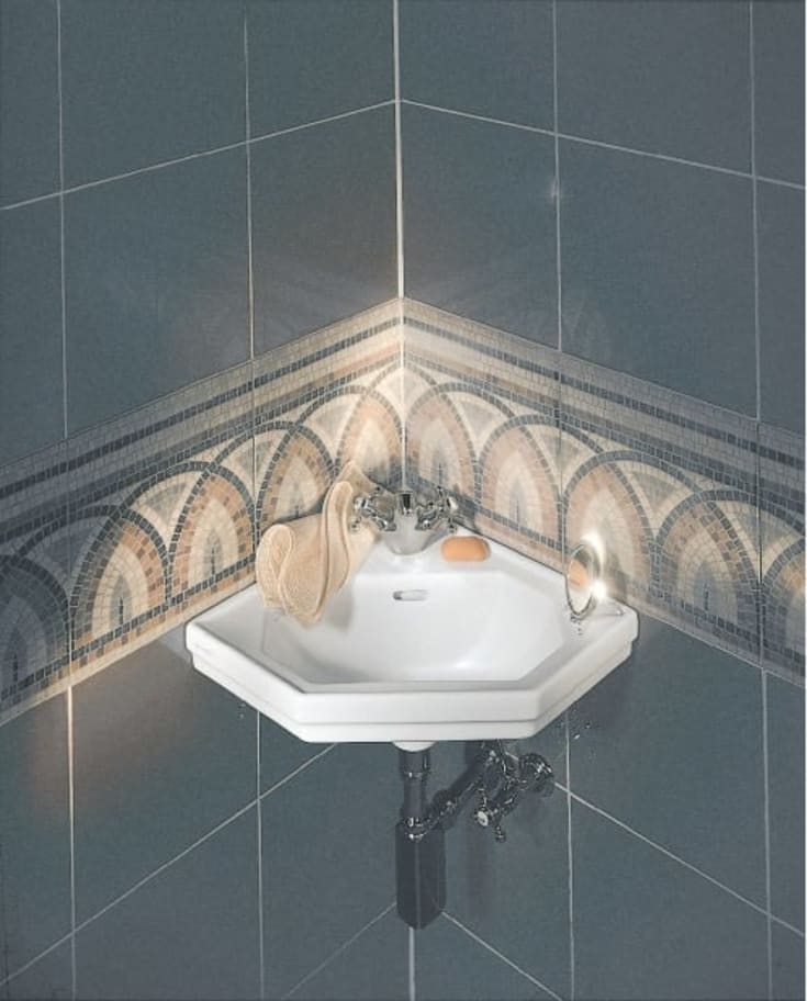 Duravit Serie 1930 hjørneservant, 59,5x45 cm, hvit
