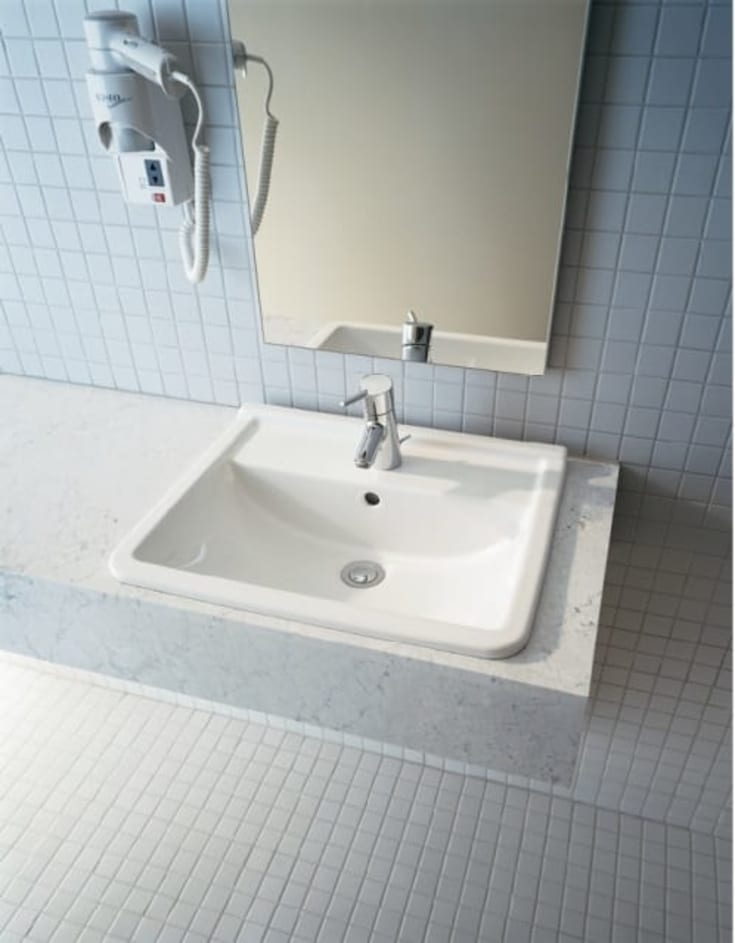 Duravit Starck 3 håndvask, 56x46 cm, hvid
